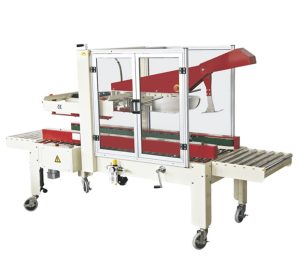 RUBBER automatyczna zaklejarka do kartonów na końcu linii do pakowania kartonów LINEBOX-03